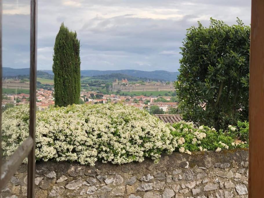 Maison De Charme Avec Vue Sur La Cite Medievale. Carcassonne Exterior photo